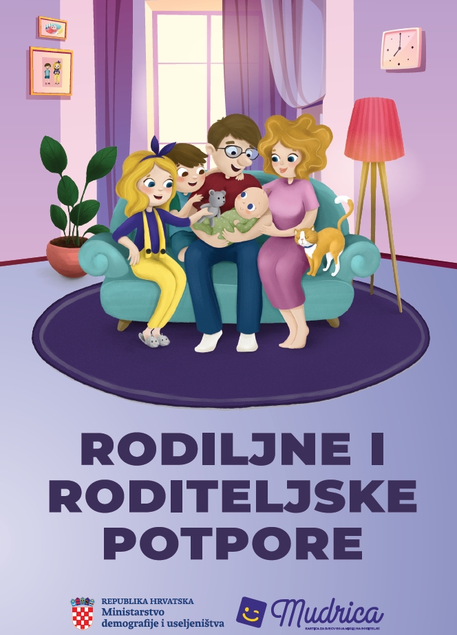 Informativna brošura „Rodiljne i roditeljske potpore“